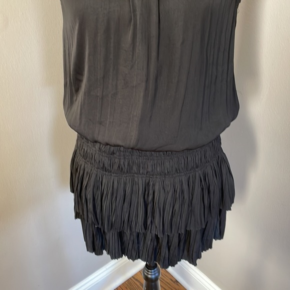 Mauede Pleated Skirt Mini Dress - Picture 4 of 13
